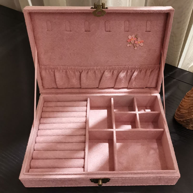 Flannel Jewelry Storage Box 28cm for Spiritual Jewelry