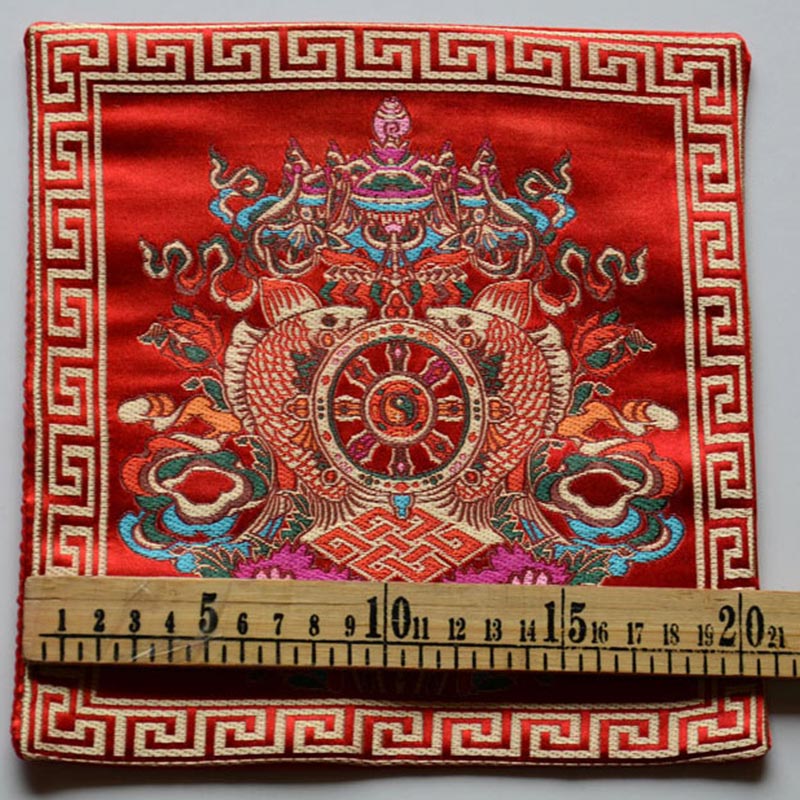 Prayer Altar Mat with Vajra | Tibetan Meditation Supplies