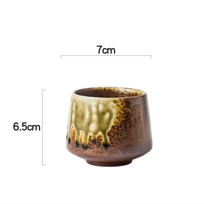 Retro Kiln Change Ceramic Coffee Mug 200ml