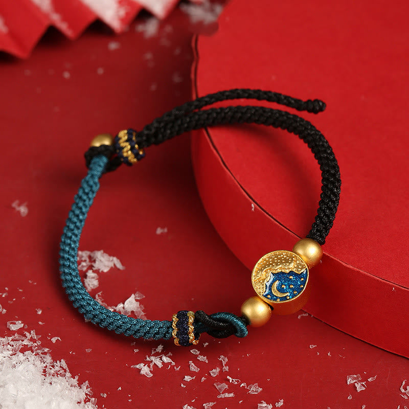 Unisex Mountain and Sea Copper String Spiritual Bracelet