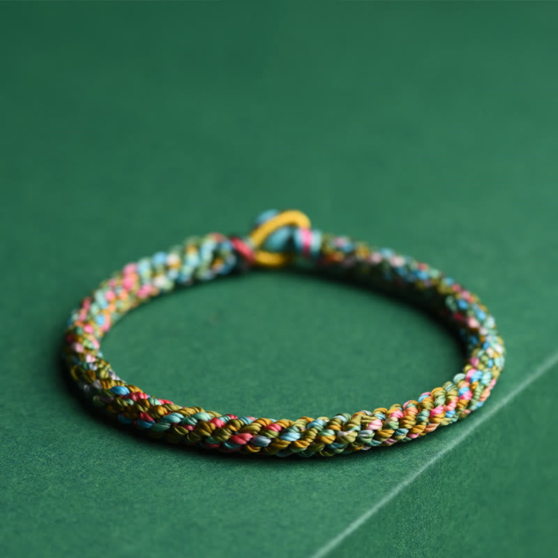 Colorful Rope Luck String Bracelet for Child & Adult