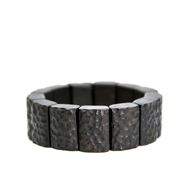Ebony Wood Couple Bracelet for Peace and Spiritual Connection