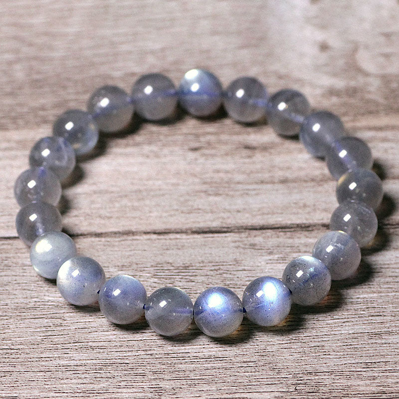 8mm Moonstone Bracelet for Calm and Positive Energy