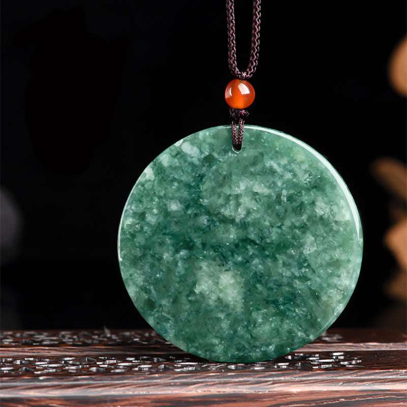 Natural Jade Kirin Abundance Necklace | Prosperity & Luck