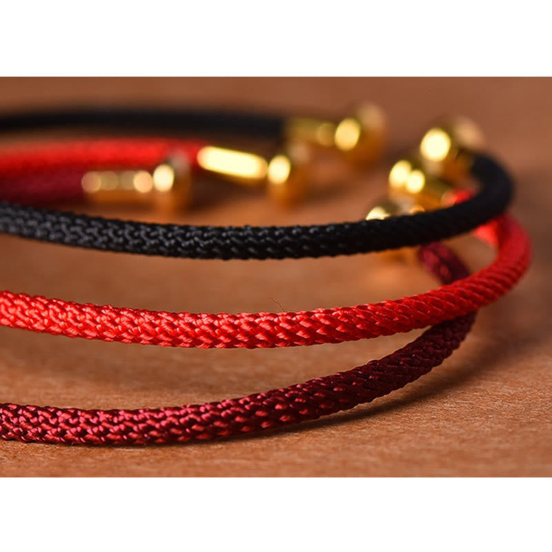 Handmade Red String Luck Bracelets for Spiritual Protection