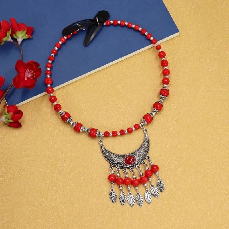 Copper Tassel Hair Decoration | Tibetan Spiritual Jewelry