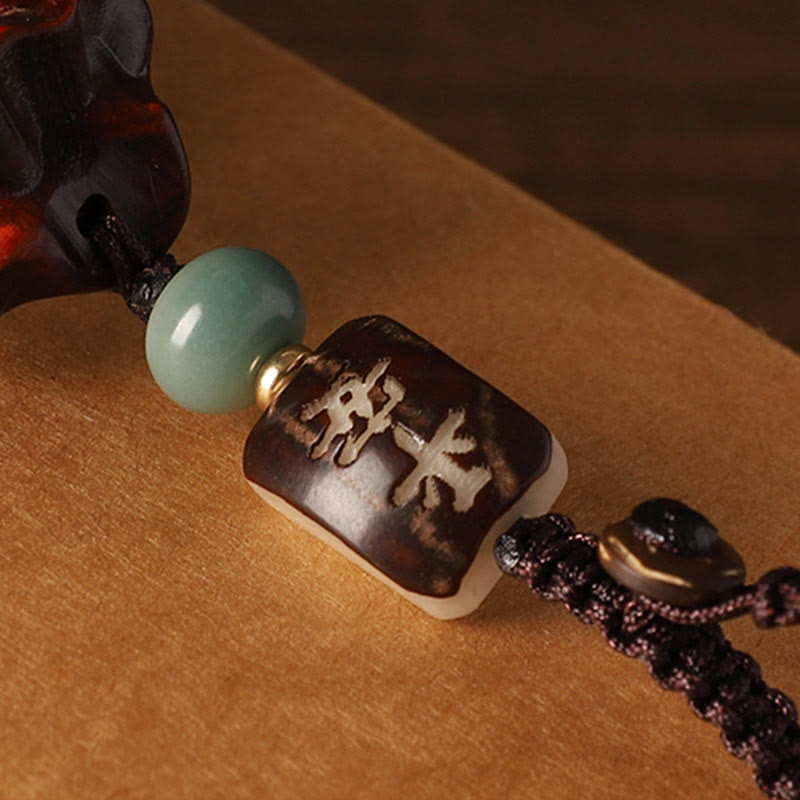 Small Leaf Red Sandalwood Green Sandalwood Protection Hanging Decor