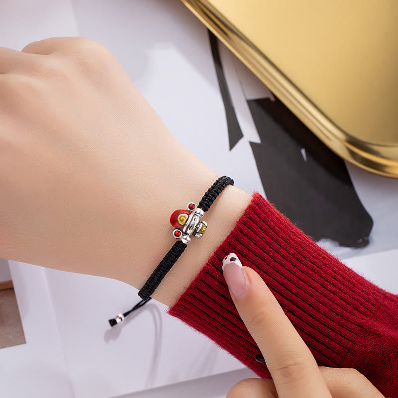 Handmade Red String Luck & Strength Bracelet 14mm