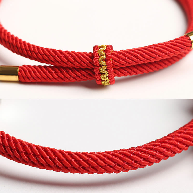 Chinese Zodiac Kids Bracelet | 999 Silver Red Rope Luck Strength