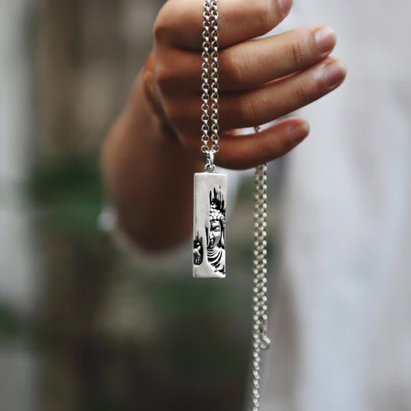 Tathagata Buddha Copper Necklace | Protection Amulet