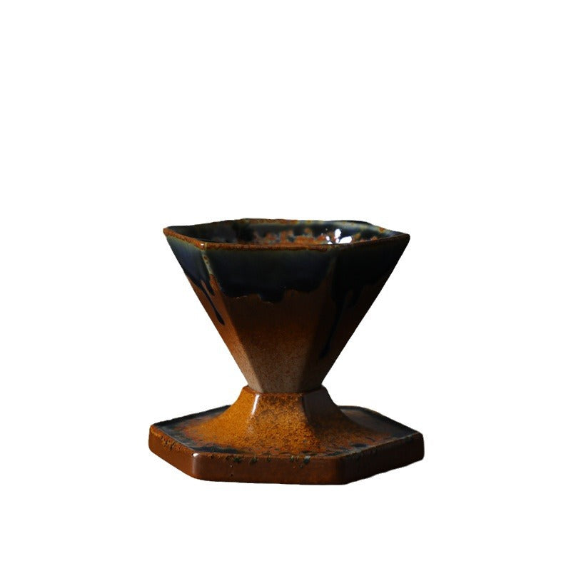 Hexagon Ceramic Tea Coffee Mug 170ml | Zen Decor