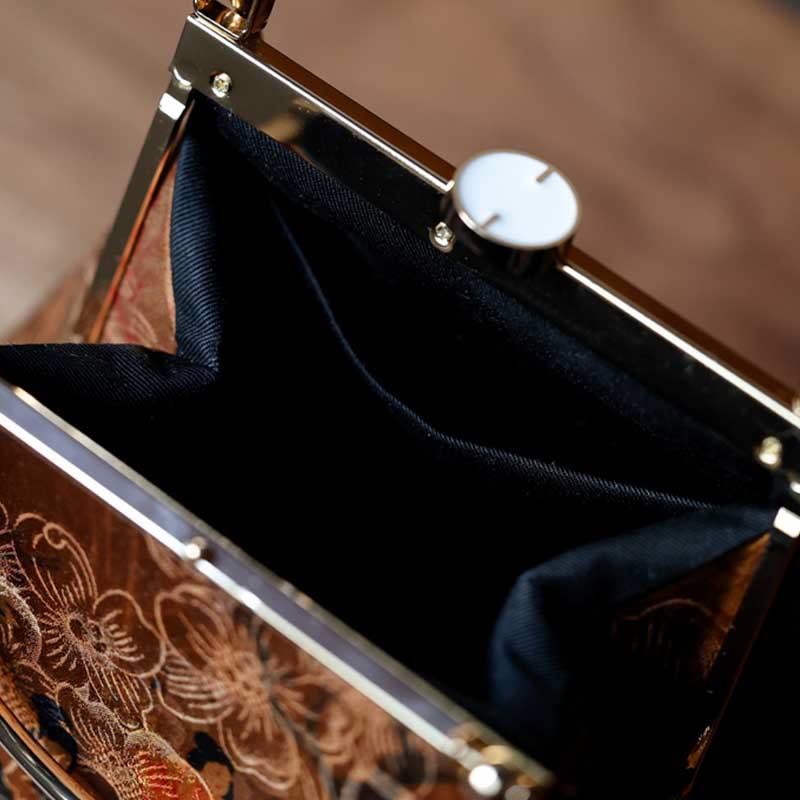 Brown Yoga Mat Carrier Bag with Metal Handle | Healing Sounds