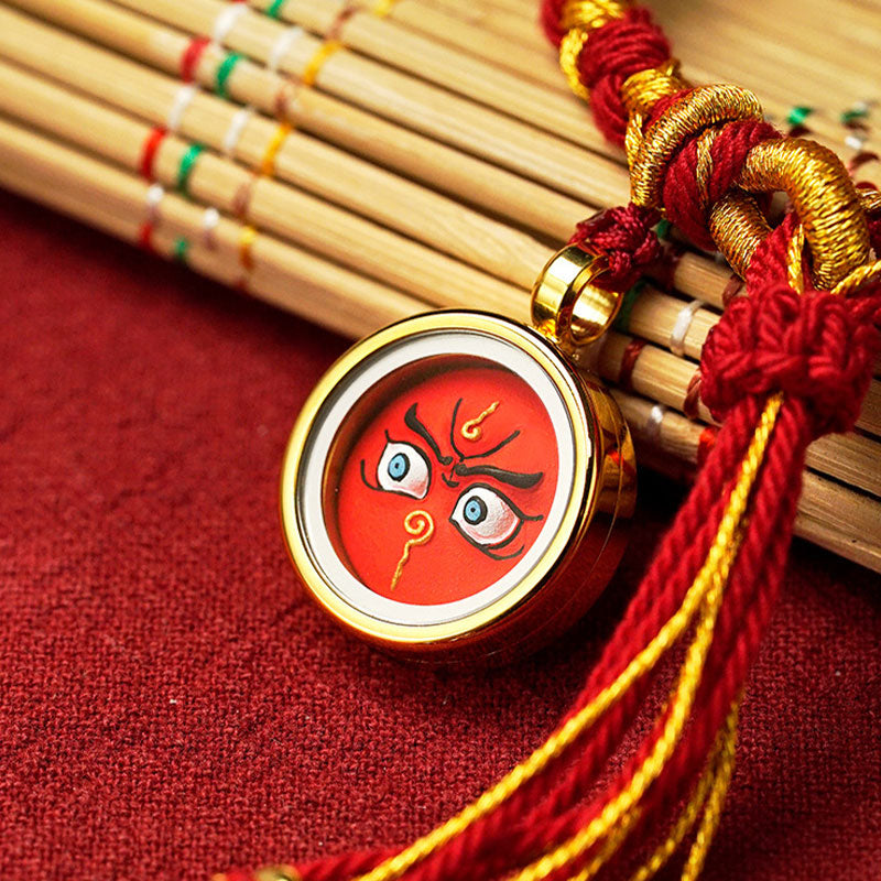 Dragon Scale Luck Bracelet with Five Gods of Wealth