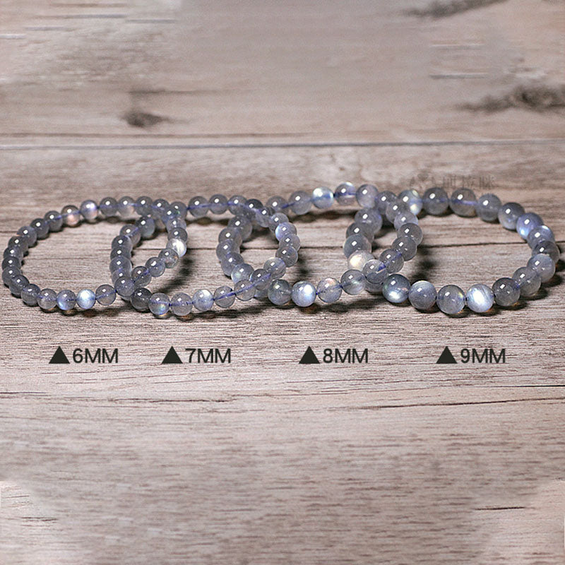 8mm Moonstone Bracelet for Calm and Positive Energy
