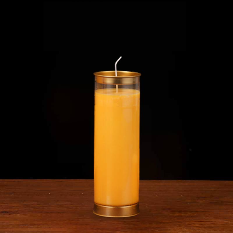 Meditation Prayer Altar Candle for Spiritual Cleansing Rituals