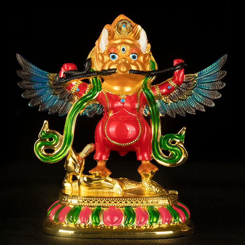 Garuda Bird Spiritual Statue | Alloy Home Protection Figurine