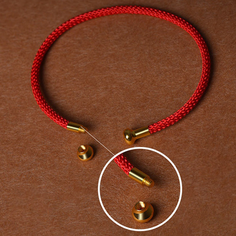 Handmade Red String Luck Bracelets for Spiritual Protection