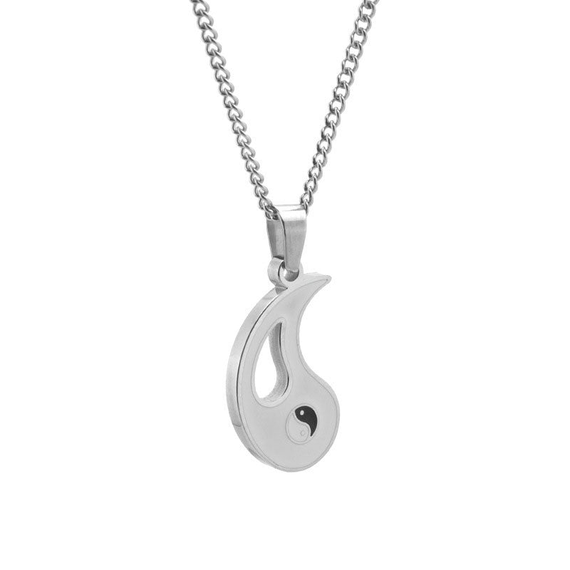 2pcs Yin Yang Pendant Necklace | Balance & Harmony