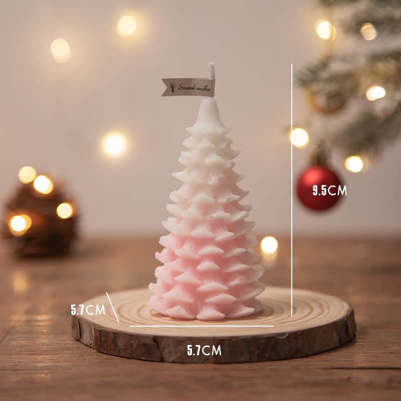 Christmas Tree Scented Soy Wax Candle for Spiritual Cleansing