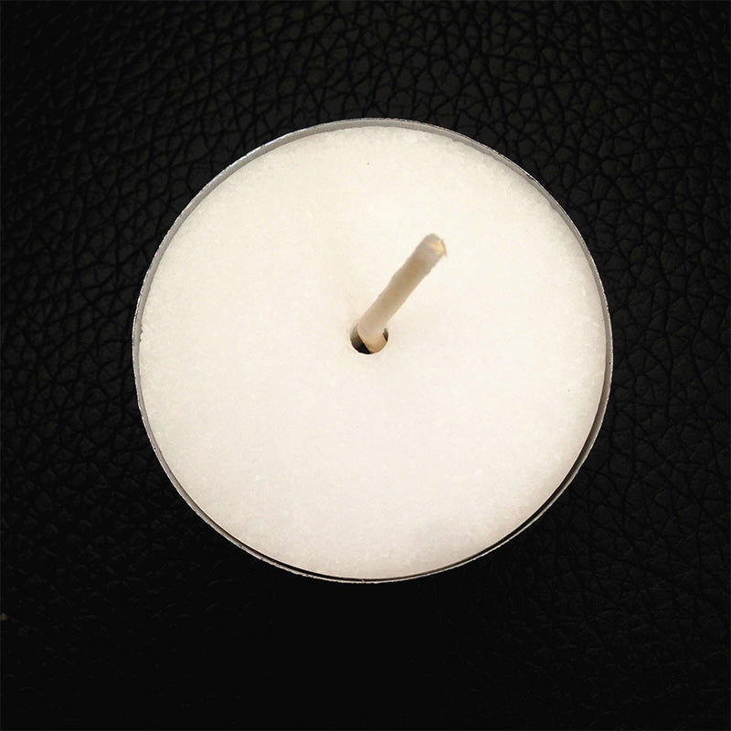 Citrine & White Crystal Tibetan Lotus Candlestick Ornament