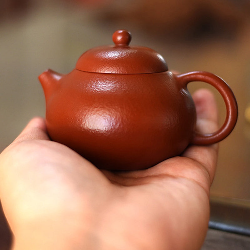 Small Size Yixing Wen Dan Purple Clay Teapot 110ml
