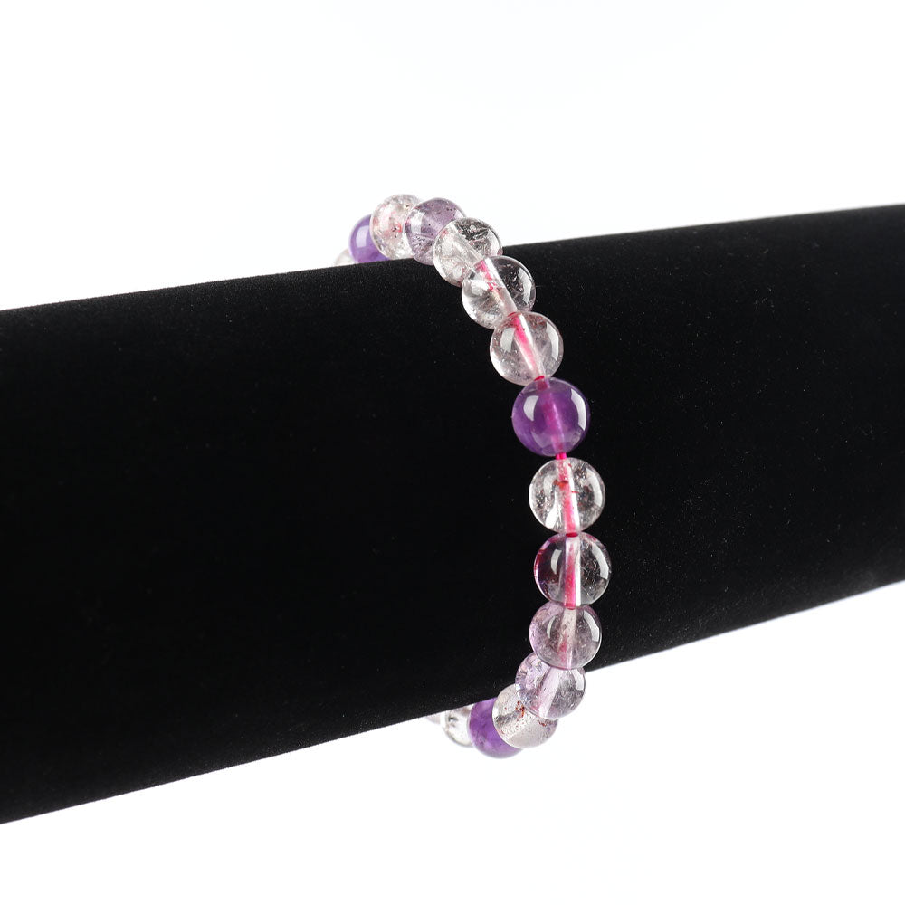 7mm Super 7 Spiritual Bracelet for Healing & Protection