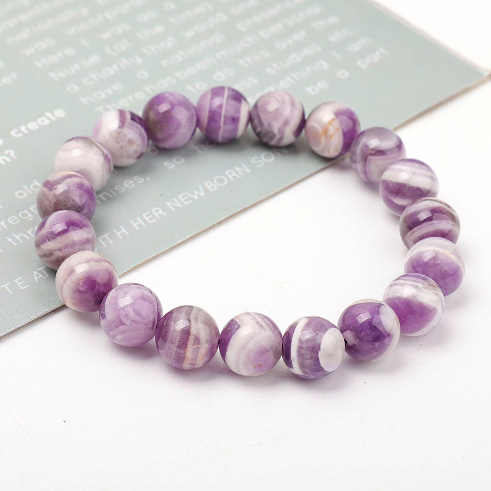 8-12mm Amethyst Dream Bracelet for Meditation