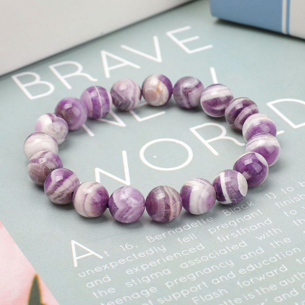 8-12mm Amethyst Dream Bracelet for Meditation