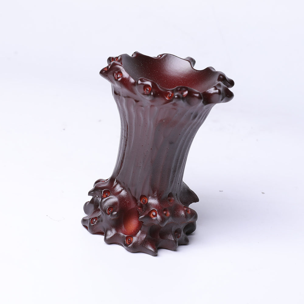 8.5cm Resin Crystal Display Stand for Healing Decor