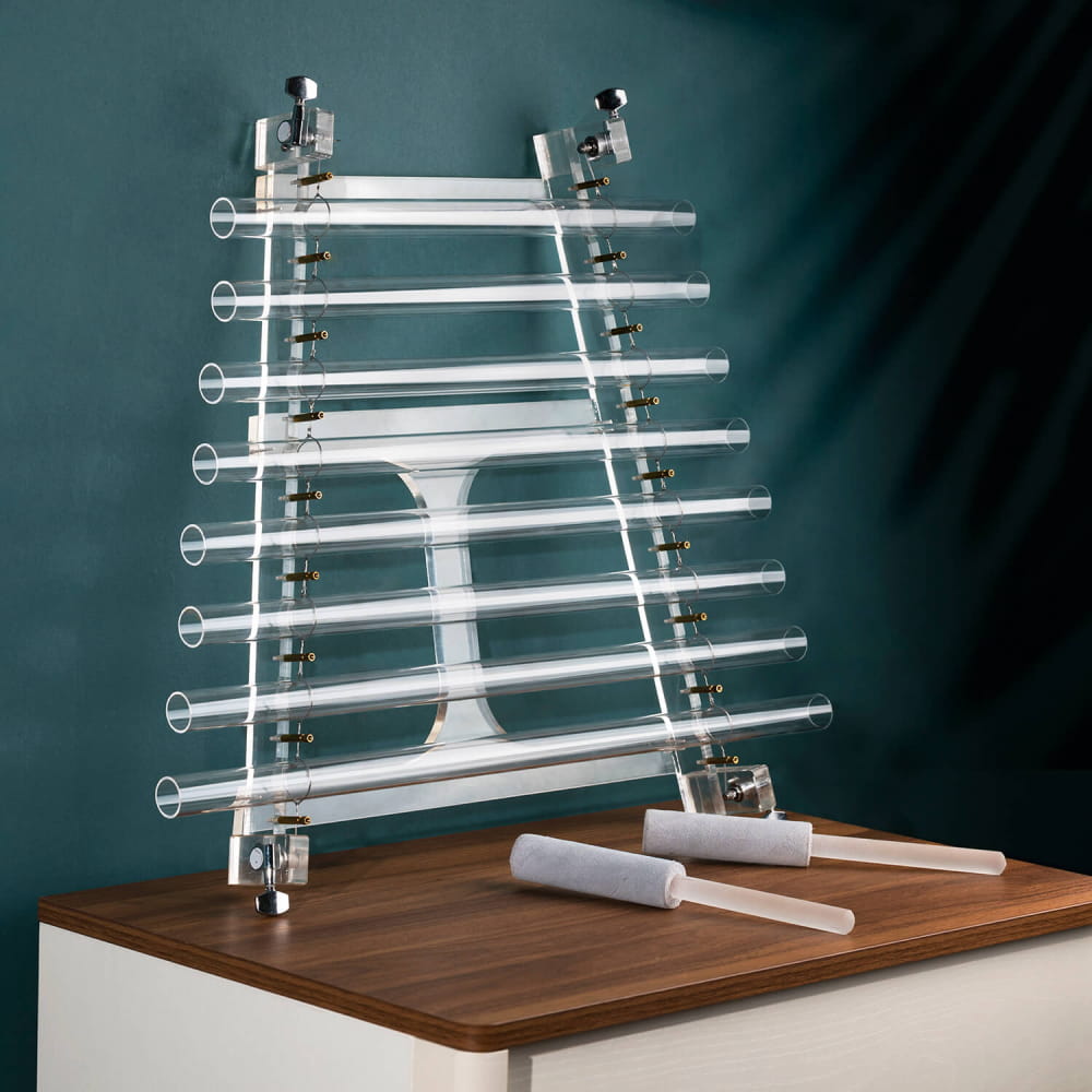 VAMN MAVN 432Hz Quartz Crystal Singing Harp With Mallet & Aluminum Alloy Box - JZRY432HZXQ