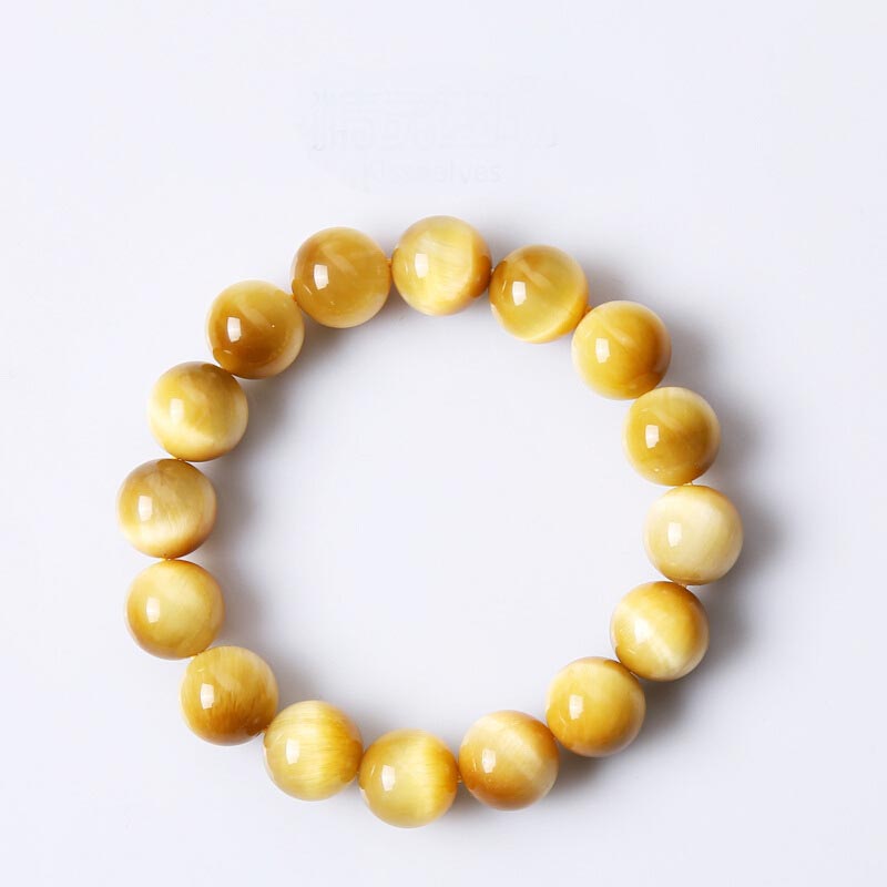 8mm Tiger Eye Protection Bead Bracelet for Anxiety Relief