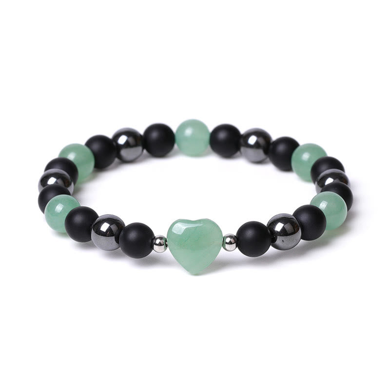 Black Onyx & Tiger Eye Protection Bracelet 8mm Beads