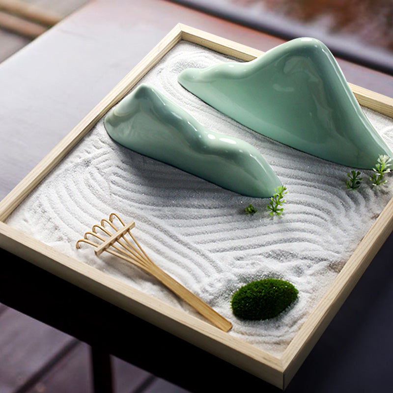 Zen Garden Decoration | Ceramic Rocks for Meditation & Enlightenment