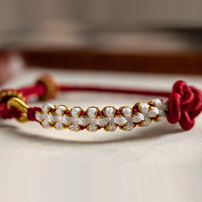 True Love Knot Red String Bracelet for Protection & Luck