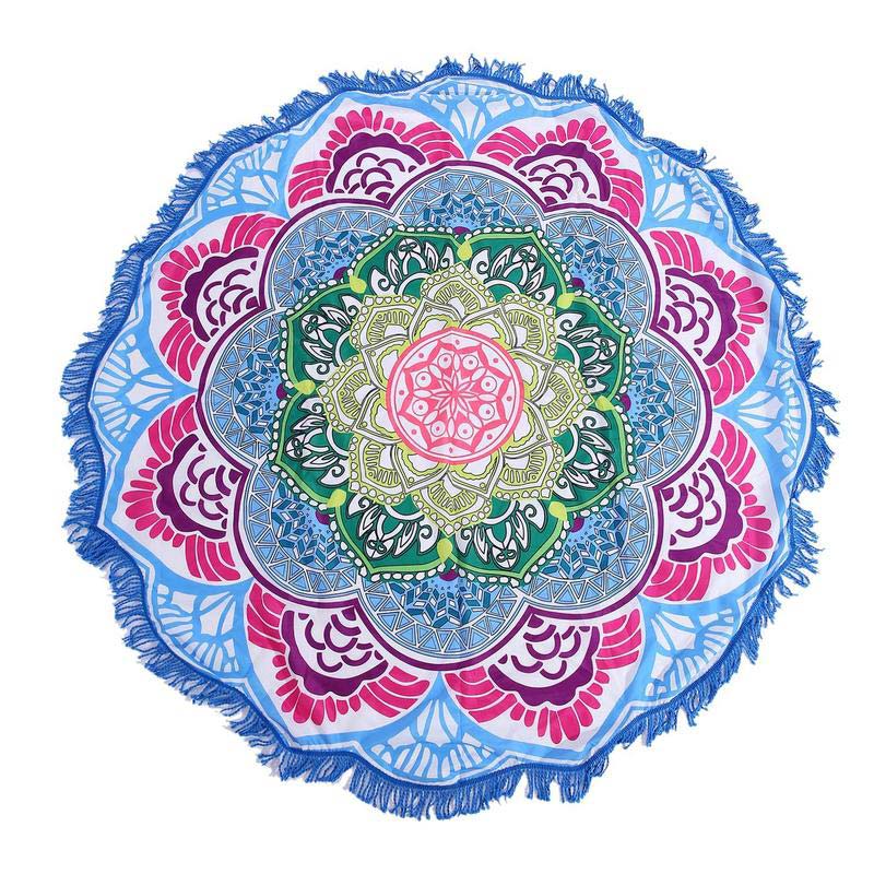 150x150cm Polyester Mandala Tapestry for Meditation & Decor