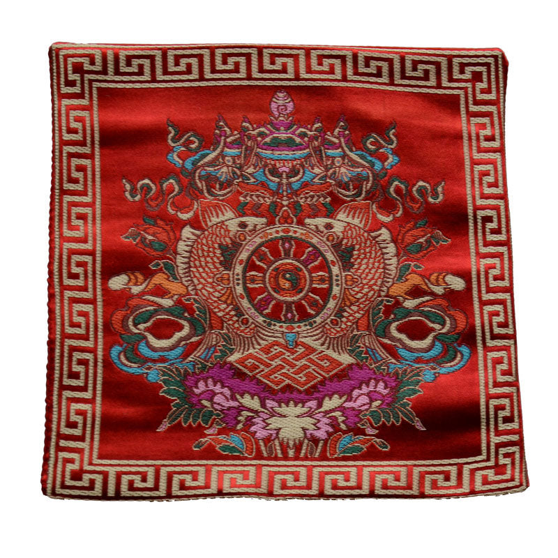 Prayer Altar Mat with Vajra | Tibetan Meditation Supplies