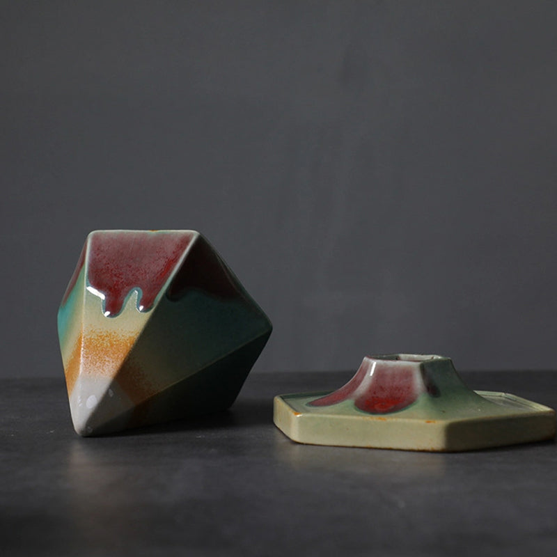 Hexagon Ceramic Tea Coffee Mug 170ml | Zen Decor