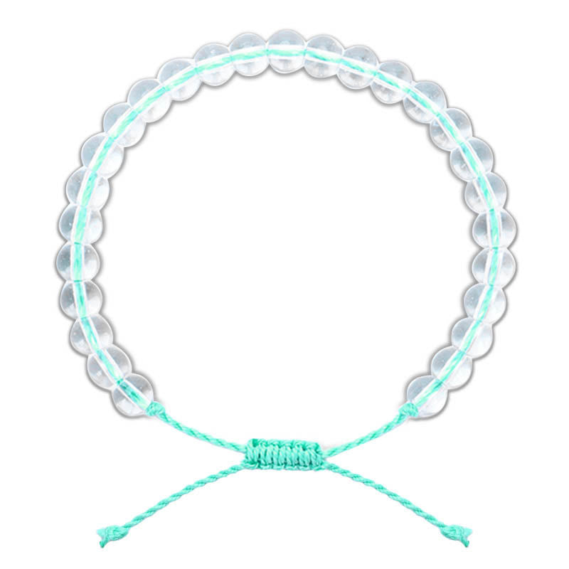 Adjustable Handmade Glass Beads Spiritual Bracelet