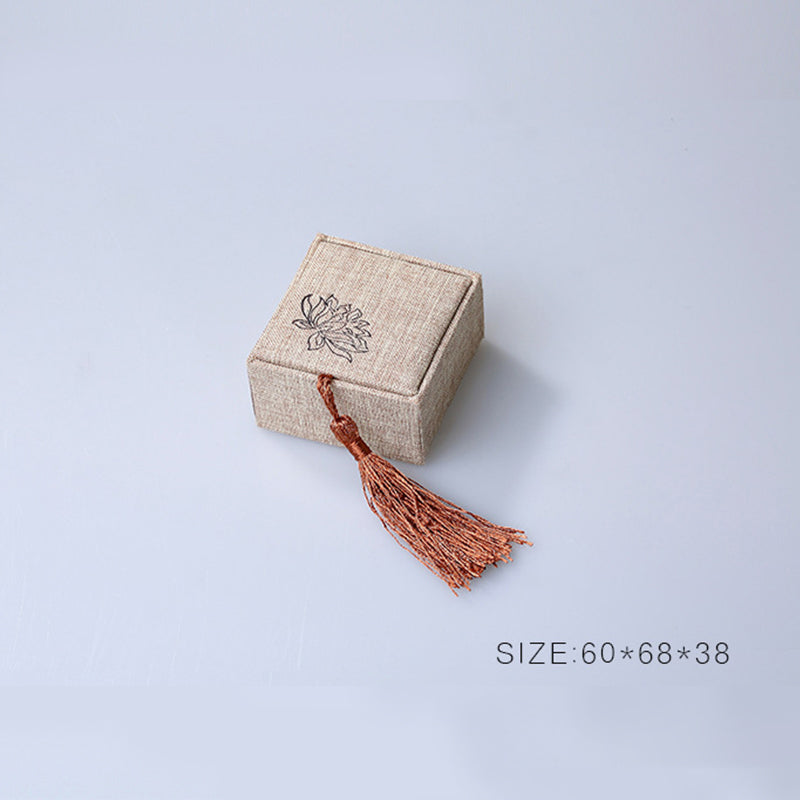 Lotus Pattern Jewelry Storage Box | Zen Decor Gift