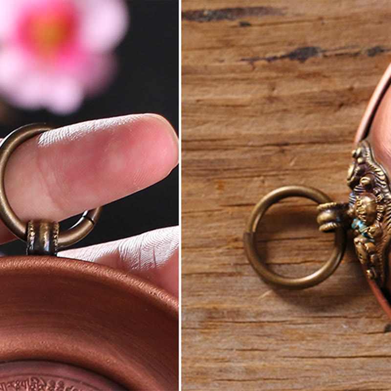 Small Copper Prayer Altar for Sacred Space Rituals