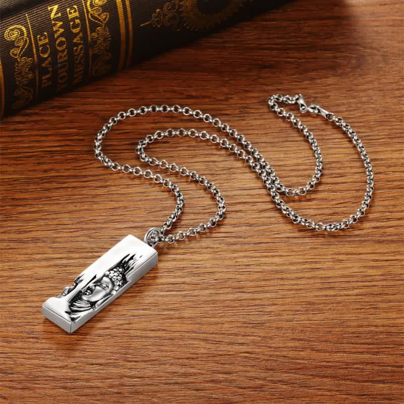 Tathagata Buddha Copper Necklace | Protection Amulet