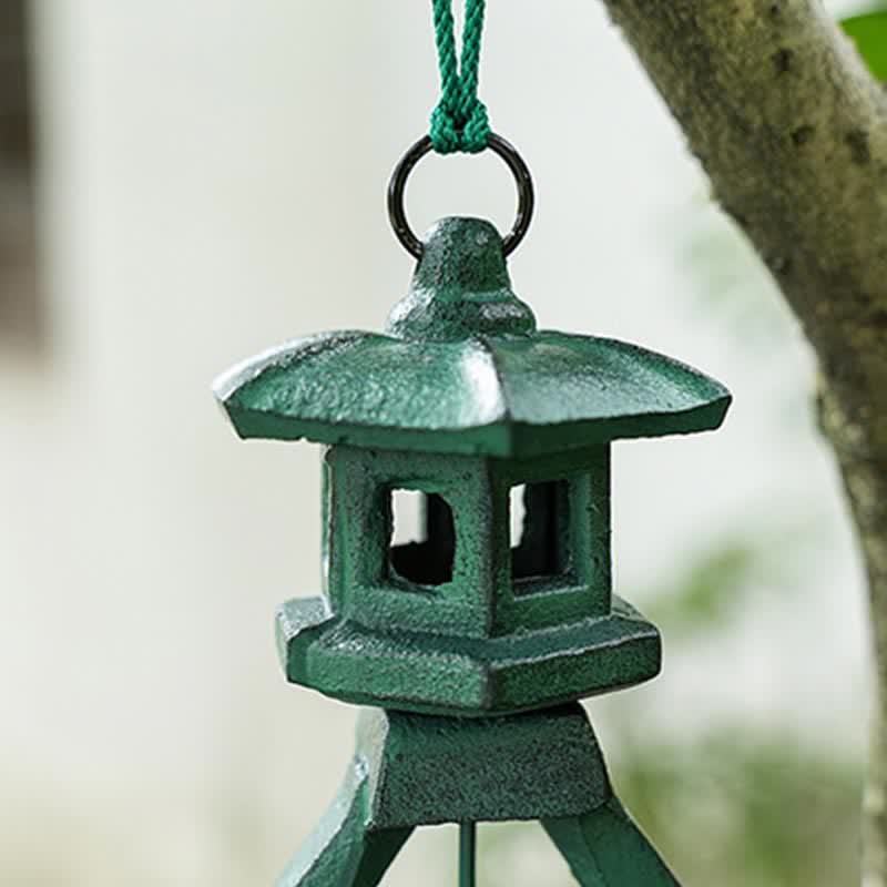 75cm Handmade Auspicious Iron Wall Hanging Chime Bell