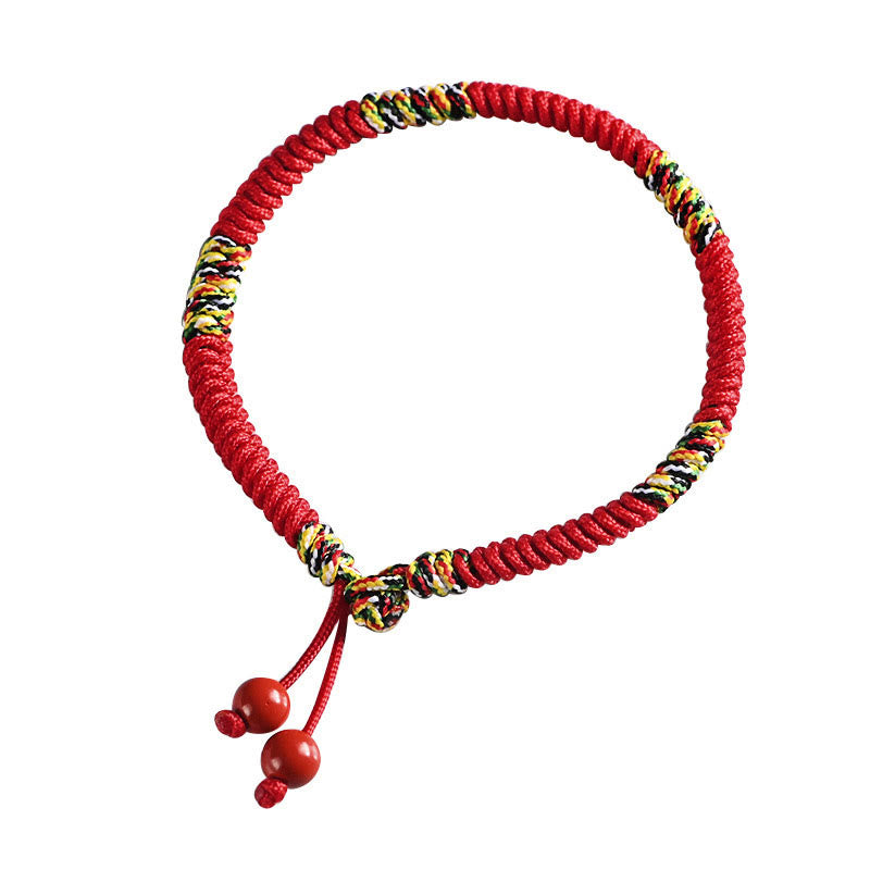 Five Colors King Kong Knot Red String Protection Bracelet