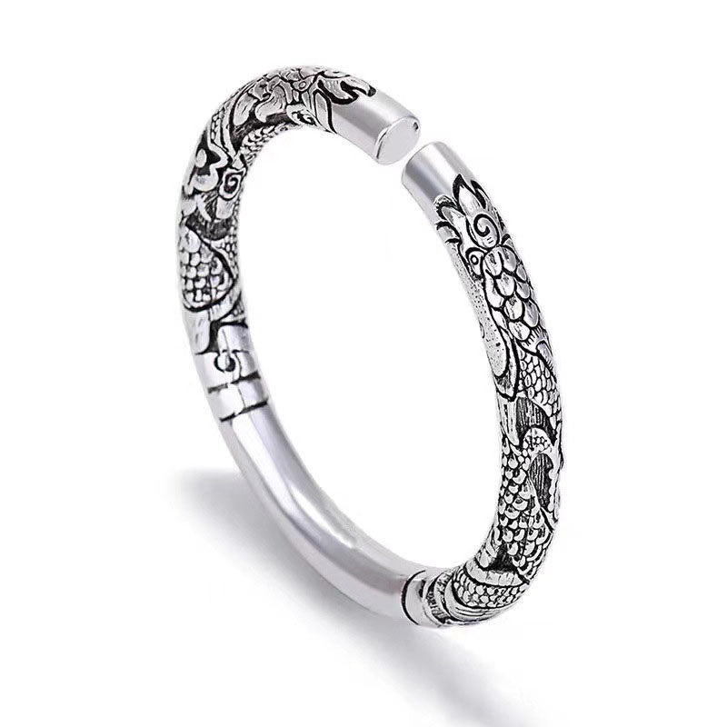 Adjustable Dragon Bracelet for Luck and Protection