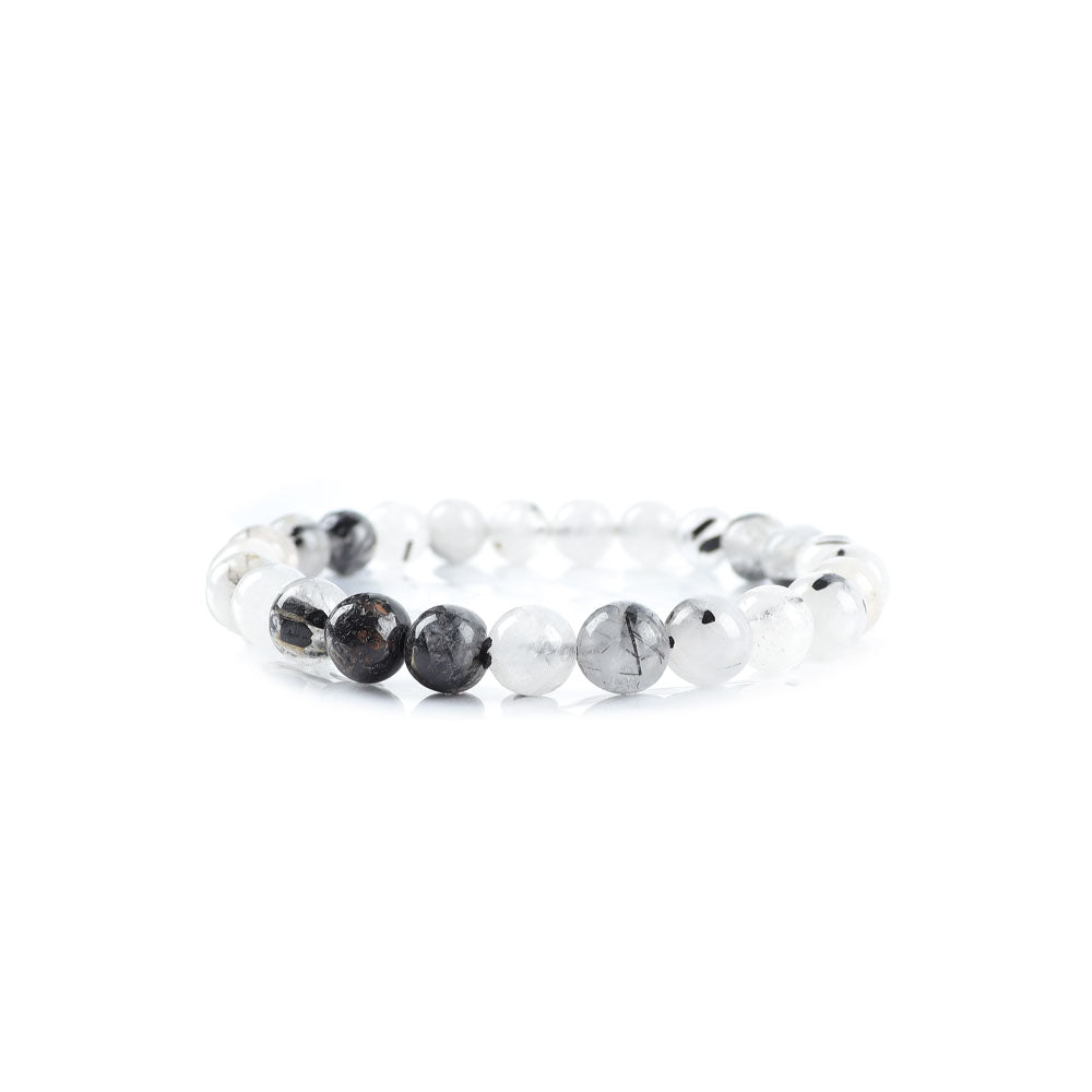 8mm Black Tourmaline Spiritual Protection Bracelet