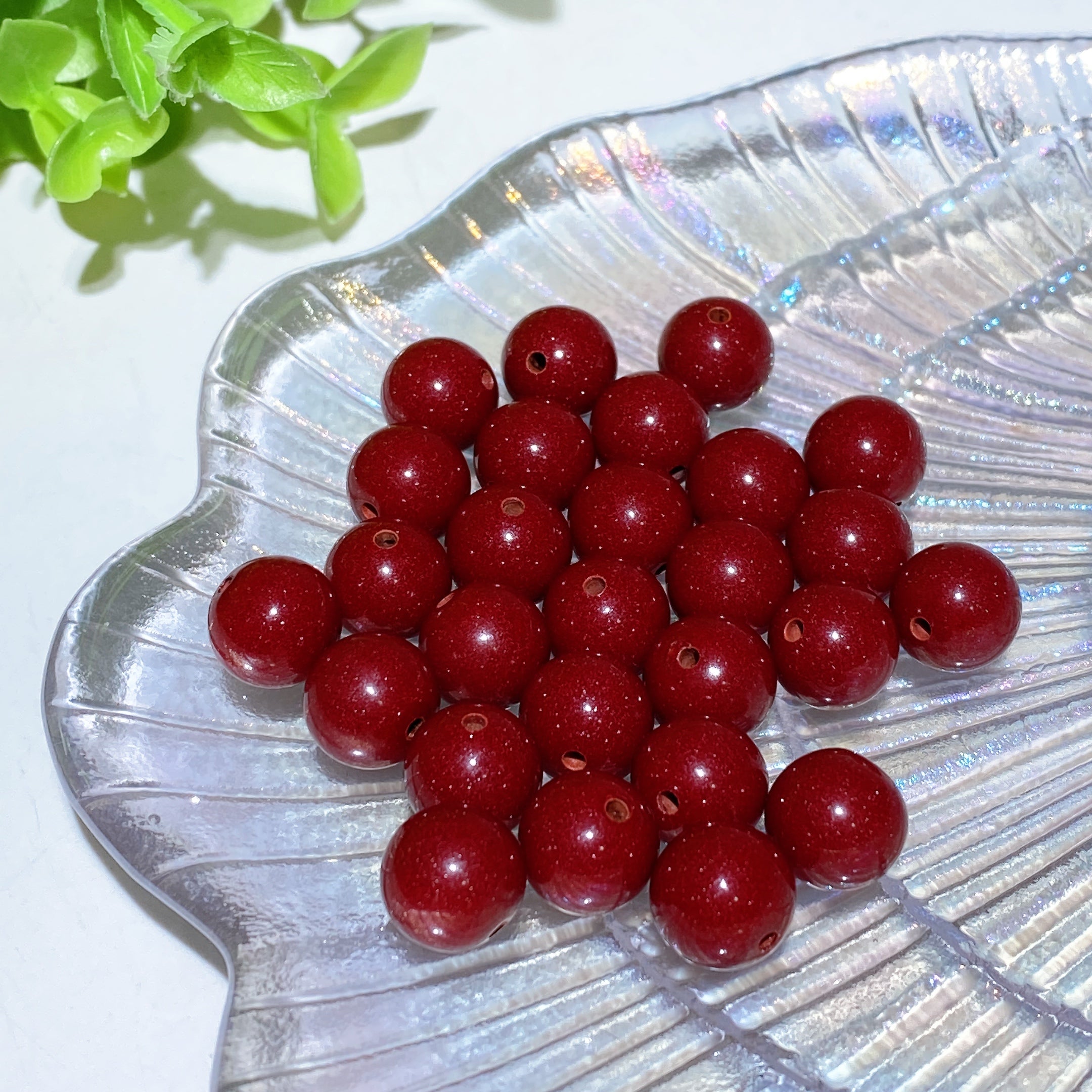 8mm Cinnabar Healing Bracelet for Energy & Protection