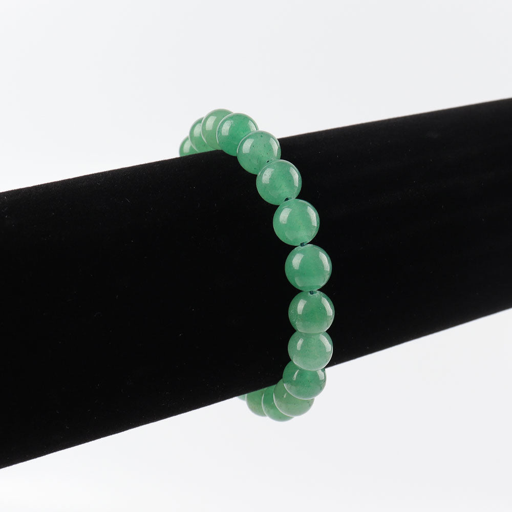 8mm Green Aventurine Bracelet for Healing & Prosperity