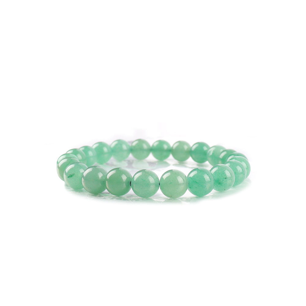 8mm Green Aventurine Bracelet for Healing & Prosperity