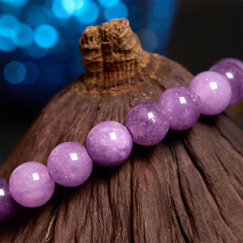 8mm Lepidolite Inner Peace Spiritual Beaded Bracelet