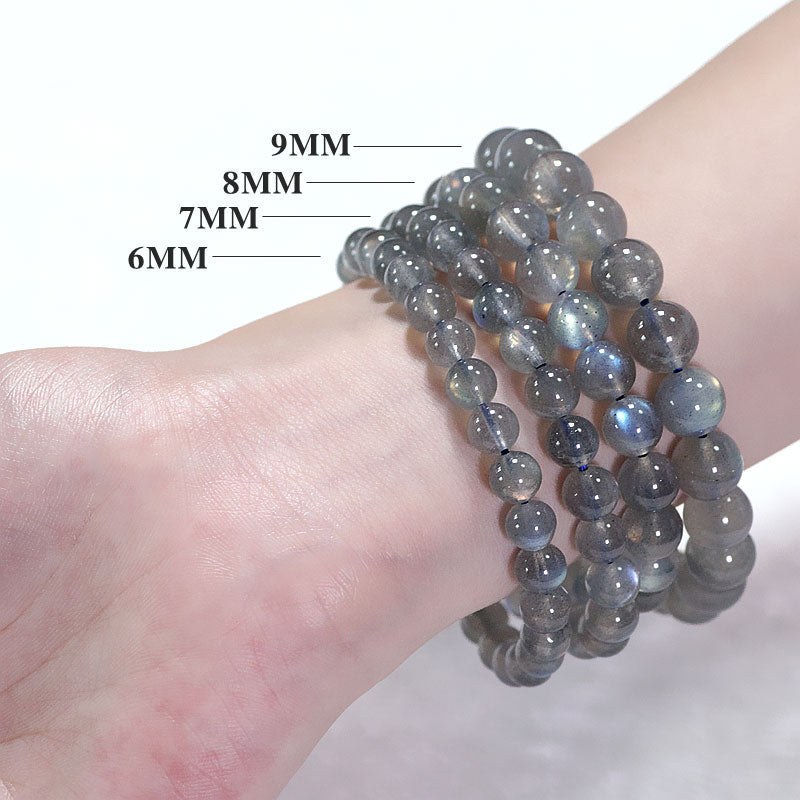 8mm Moonstone Bracelet for Calm and Positive Energy
